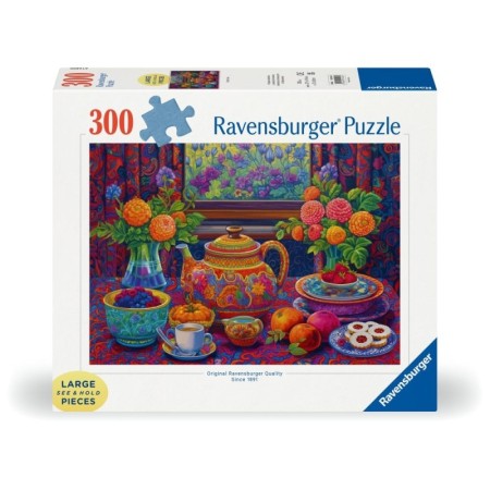 Ravensburger - Puzzle pauza de ceai 300 piese mari Ravensburger - 1